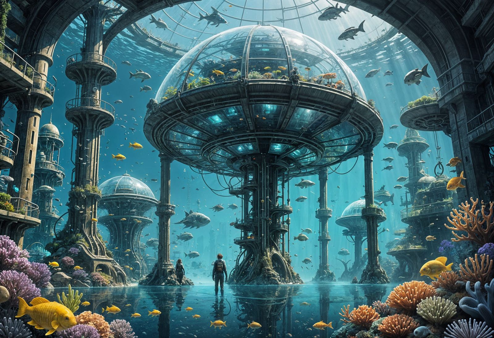 Future Underwater City