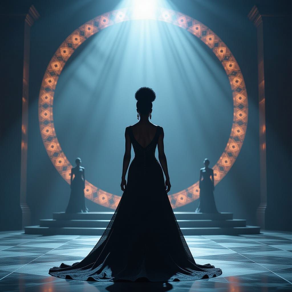 Africanfuturist Wagner Opera Reimagined in HDR Style