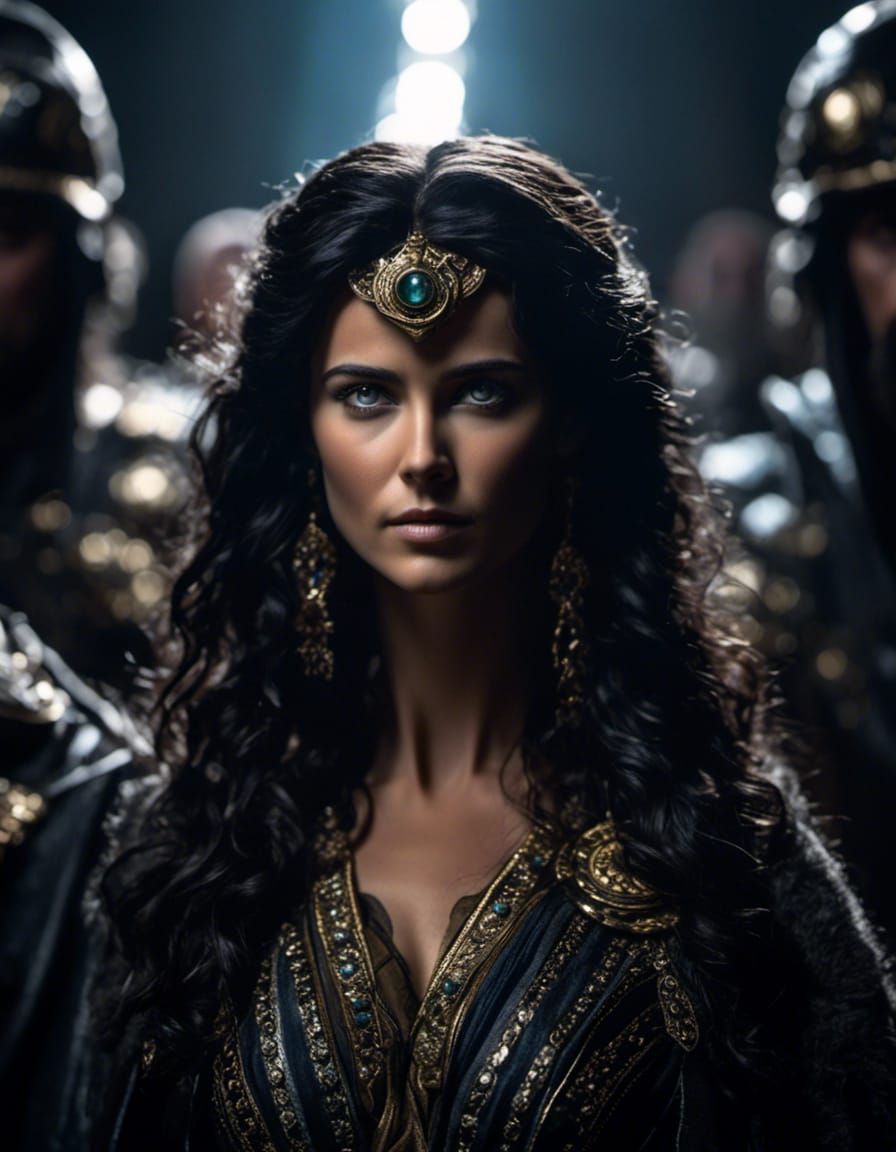 Selene Underworld Movie: Realistic Point of View Portrait