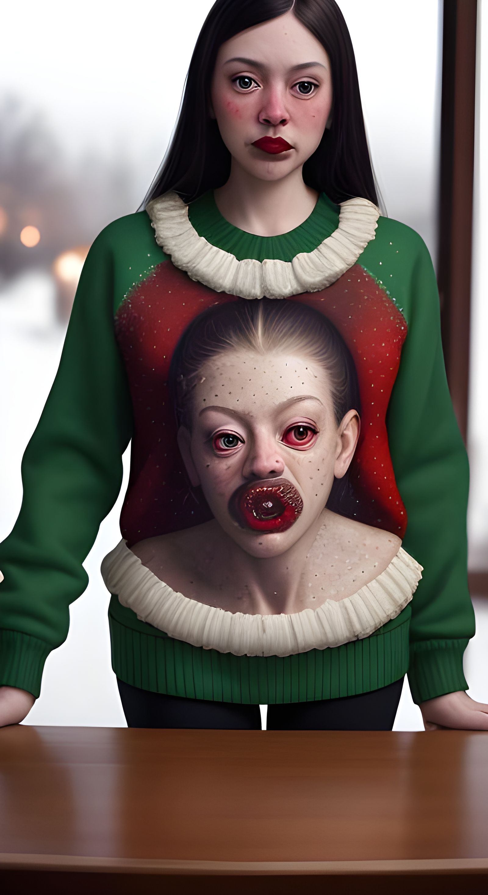 Grotesquely Ugly Christmas Sweater
