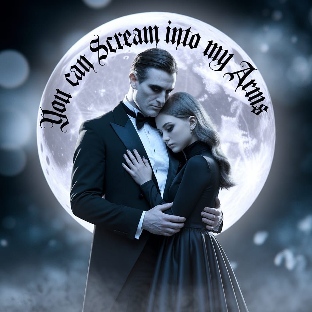 Screaming Souls in Dark Fantasy Embrace