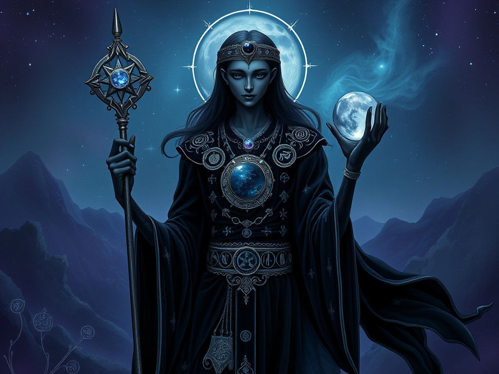 Mystical Pluto in Twilight Realm