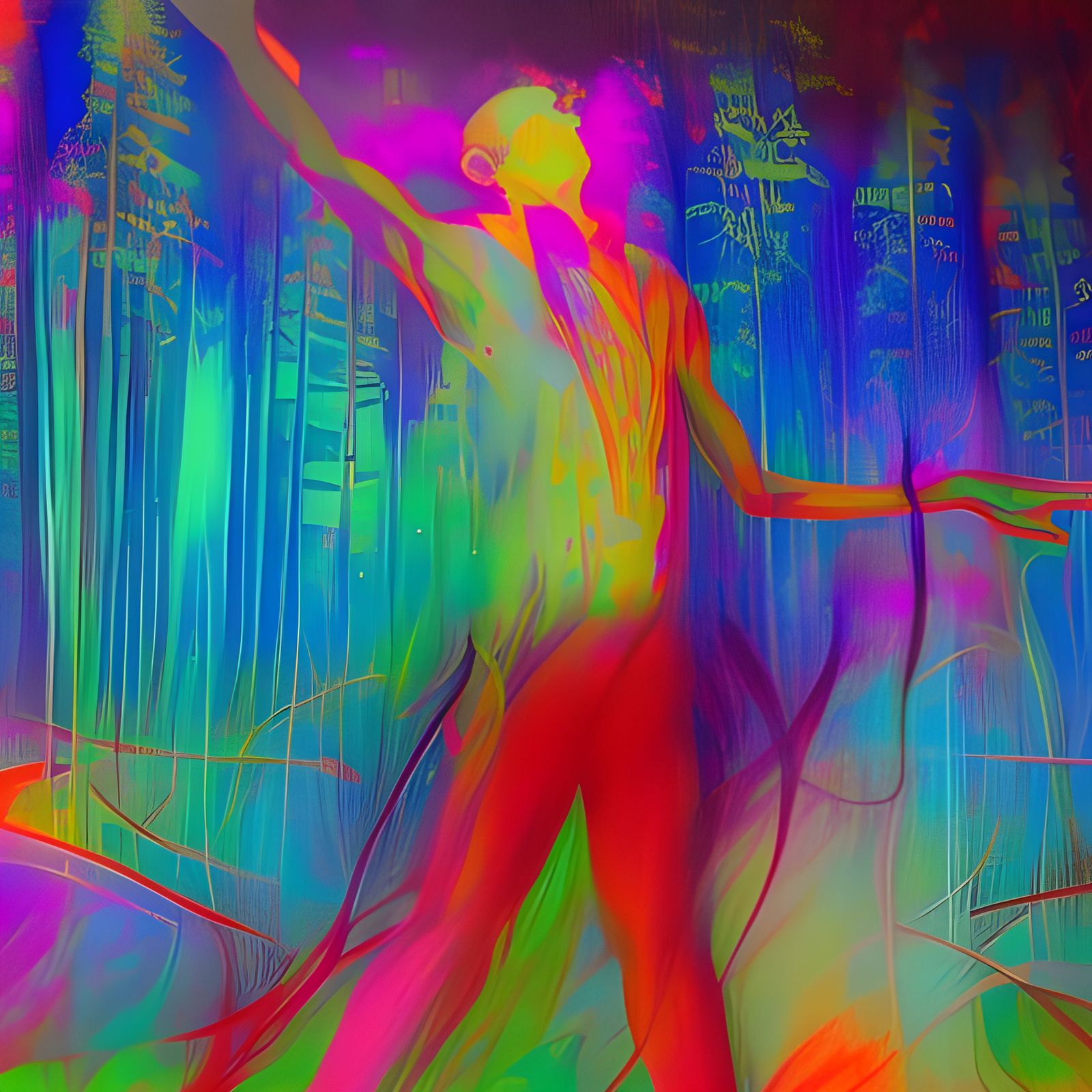 Orchestra Conductor Creates Forest Symphony