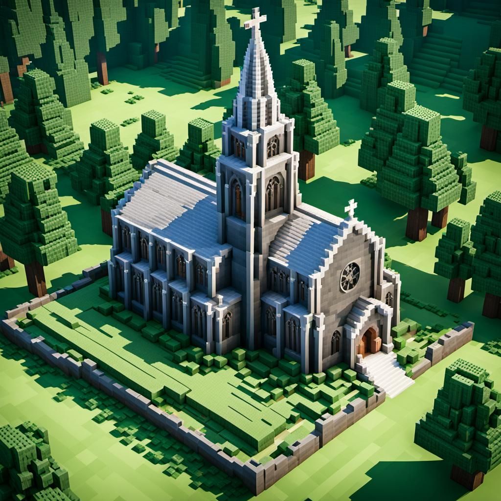The Chapel of Saint Minecraft.