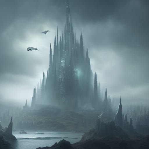 Sinister Dream: Epic Digital Matte Painting