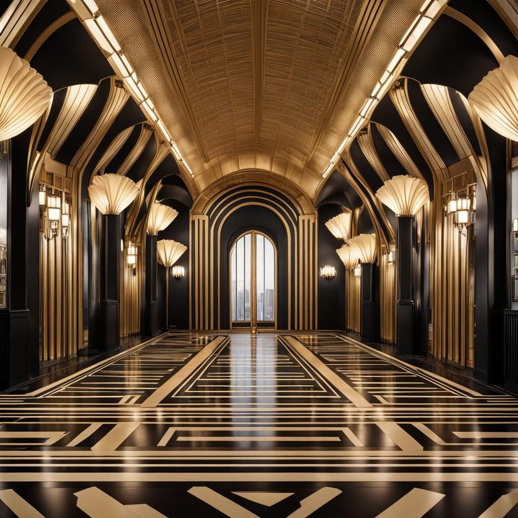 Art deco: Hall