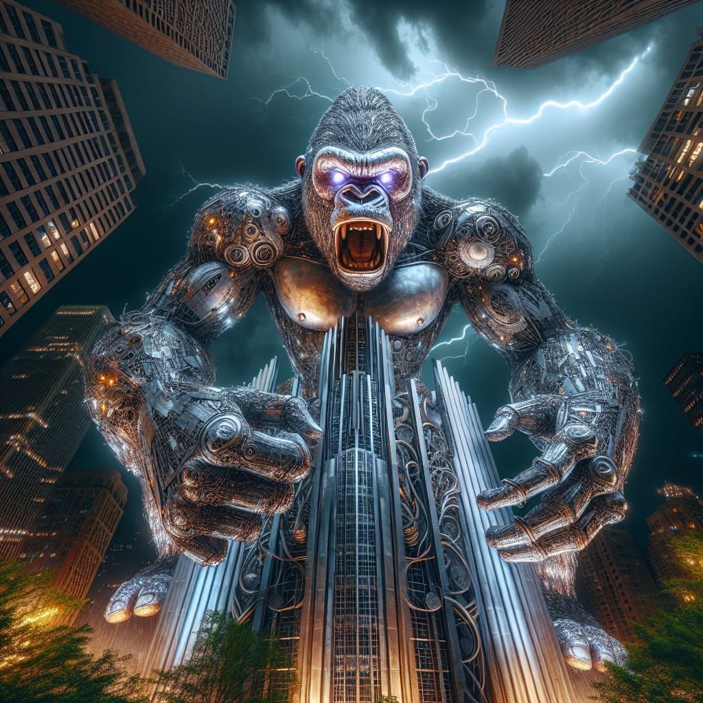 KING KONG TRAVELS THE GLOBE 24