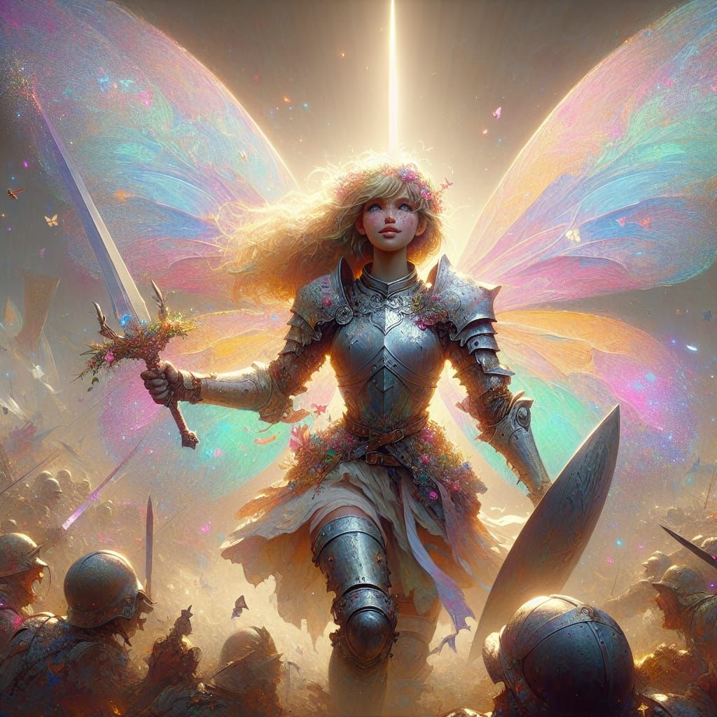 Aurora the Paladin Strides into Battle