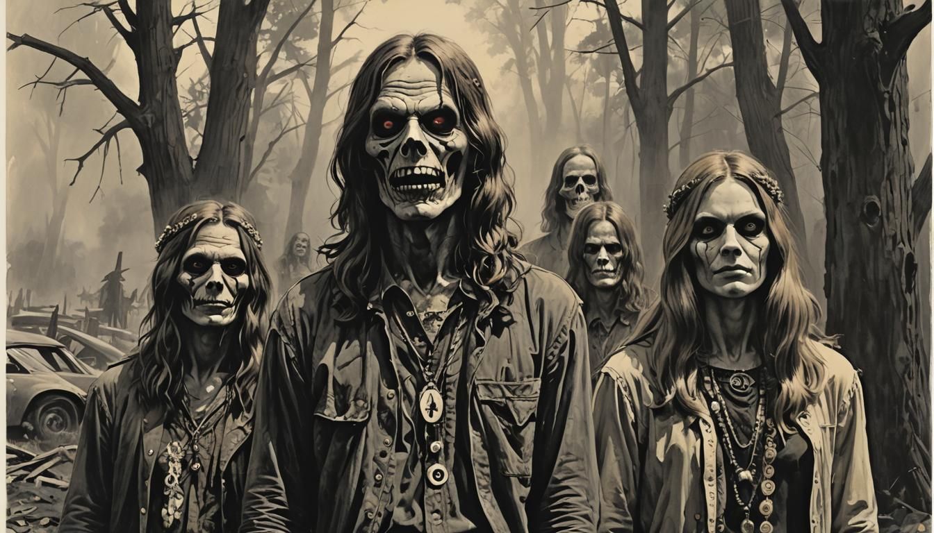 Sinister 1960s Hippie Horror Scene