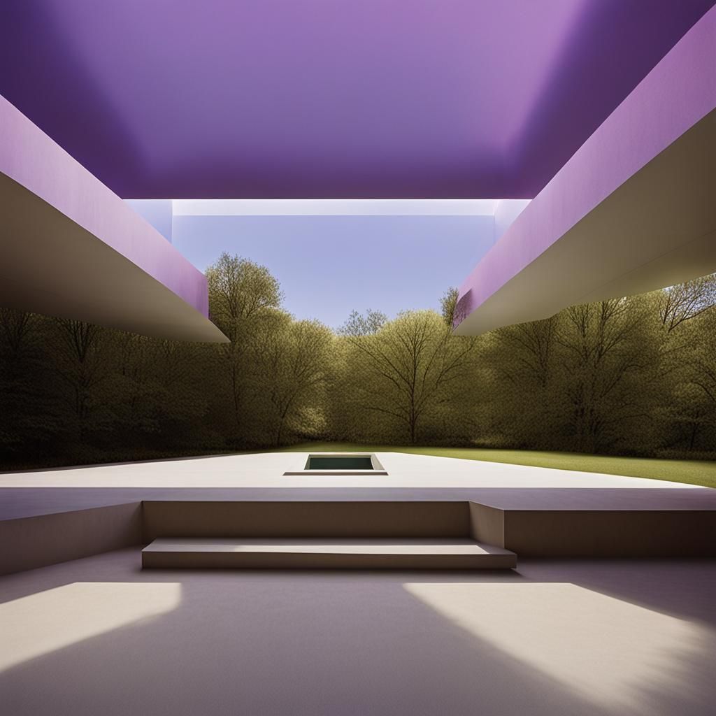 James Turrell Inspired House of Light Photograph
