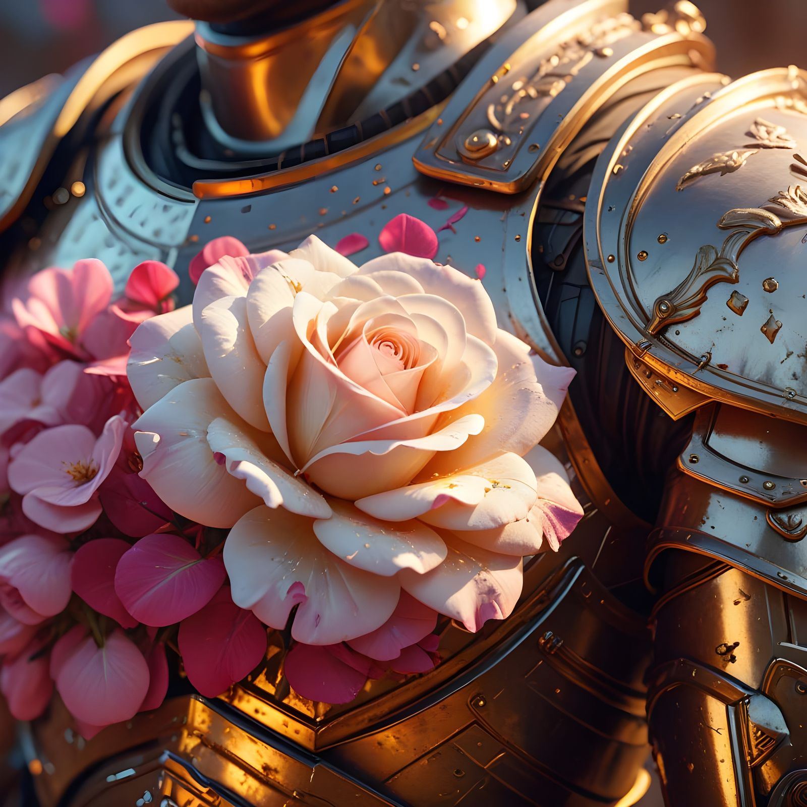 Alabaster Rose Tank: Delicate Beauty