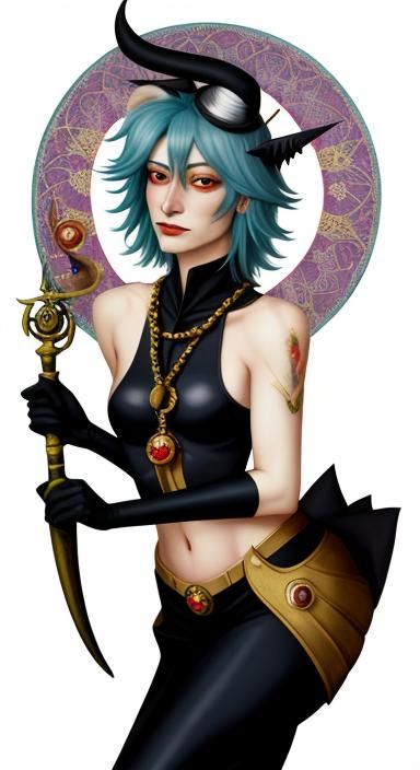 Surreal Figure in Style of Hieronymus Bosch