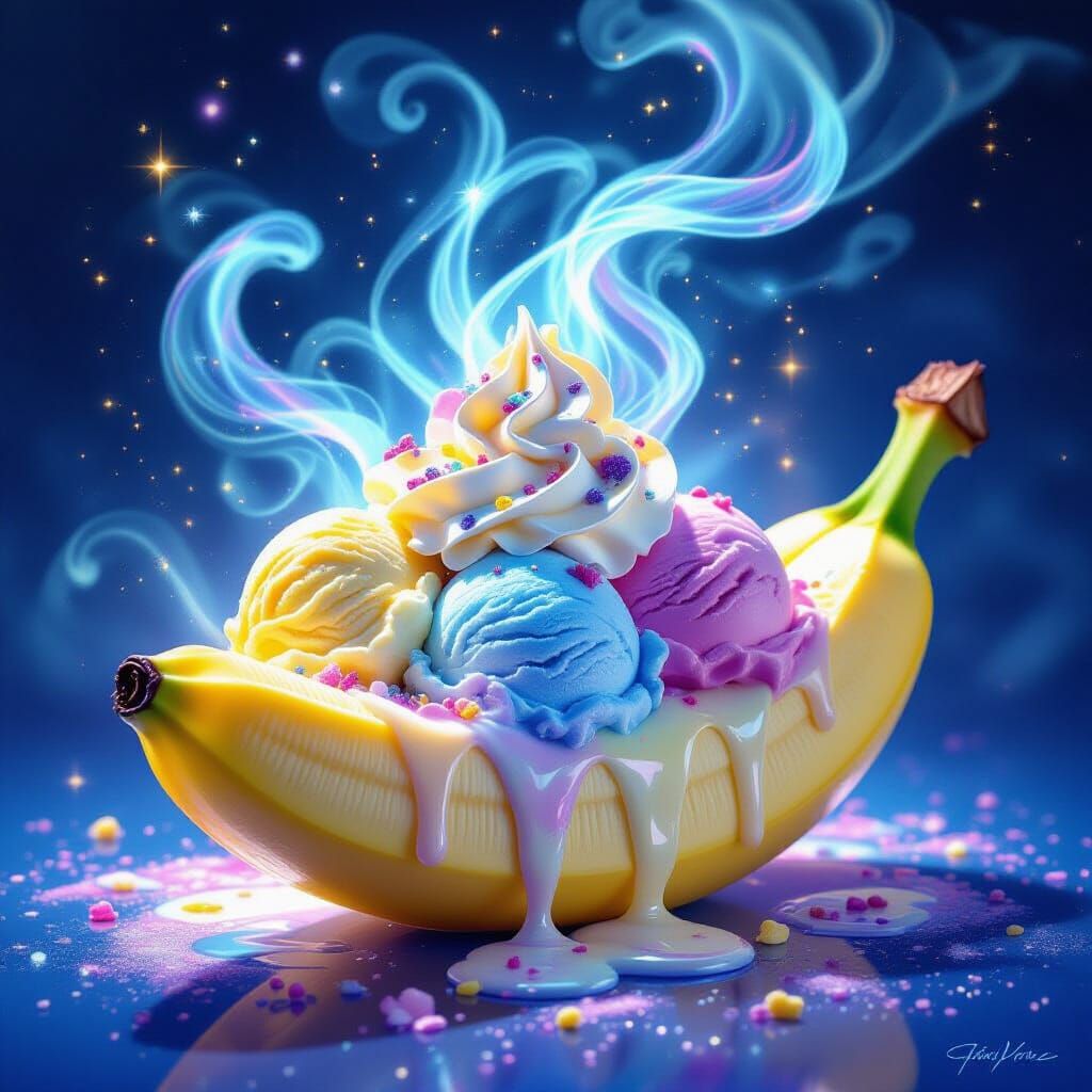 Mystical Banana Split Radiates Enchanting Aroma