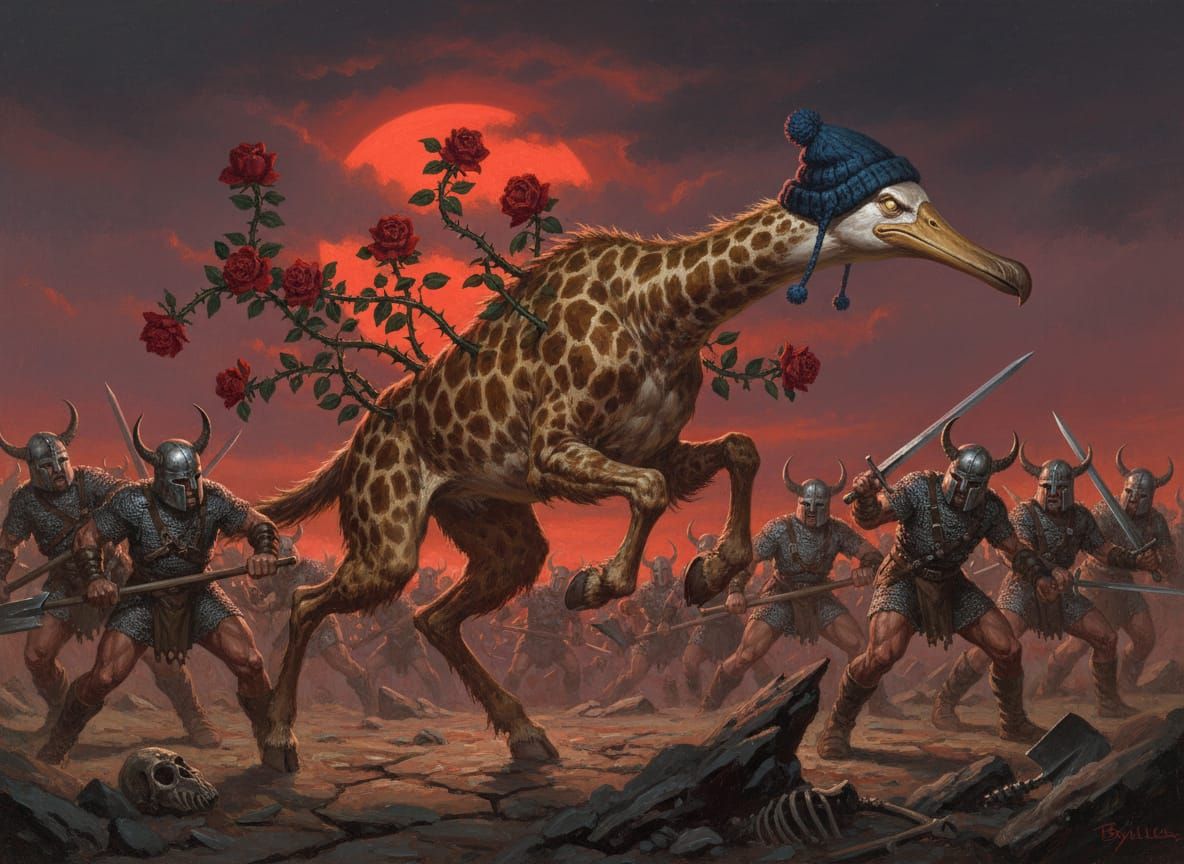 The Blue Crested Gangle-Bisson