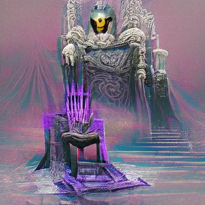 AI Image of an Empty Throne