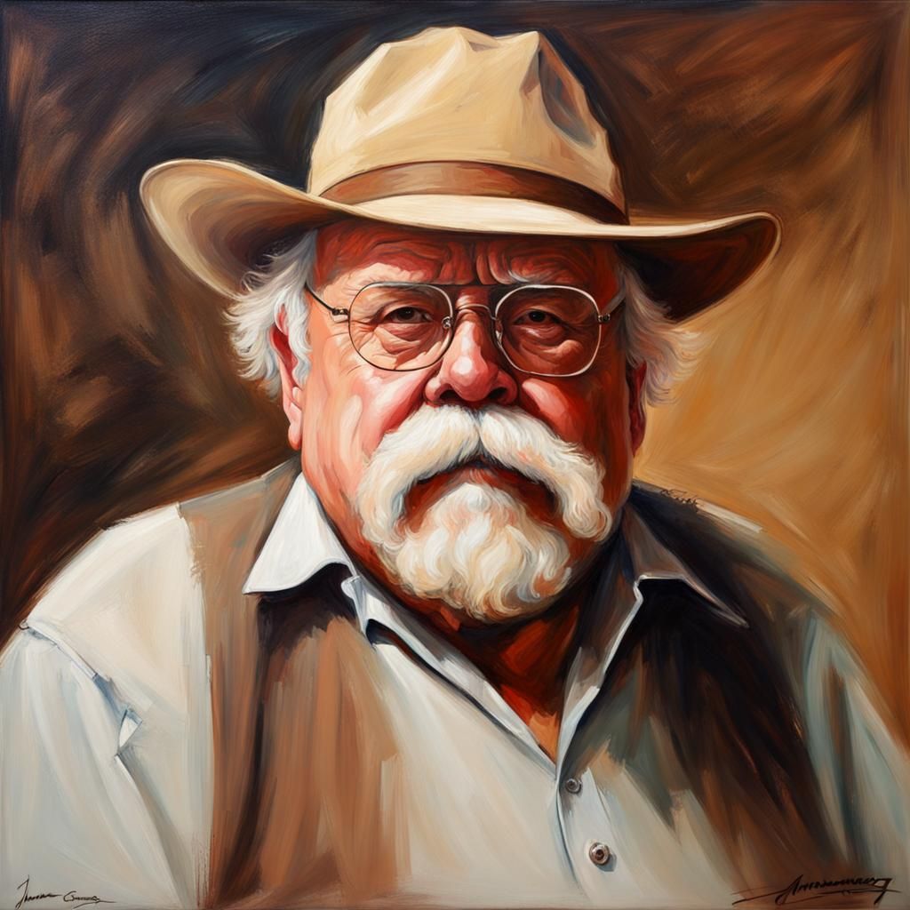 Renaissance Portrait of Man in Oil Painting Style