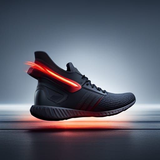 Adidas Rocket Shoes: Sci-Fi Octane Render