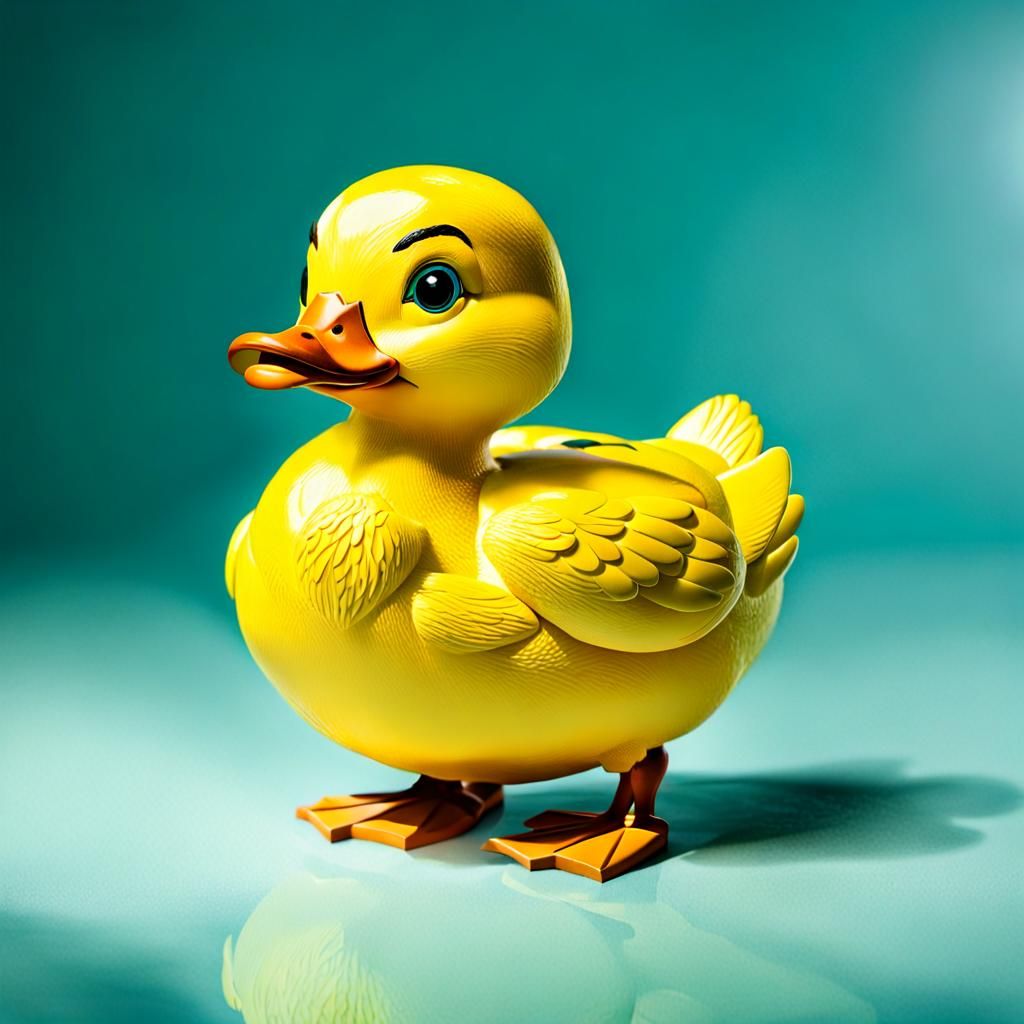 Yellow Duck as Harley Quinn