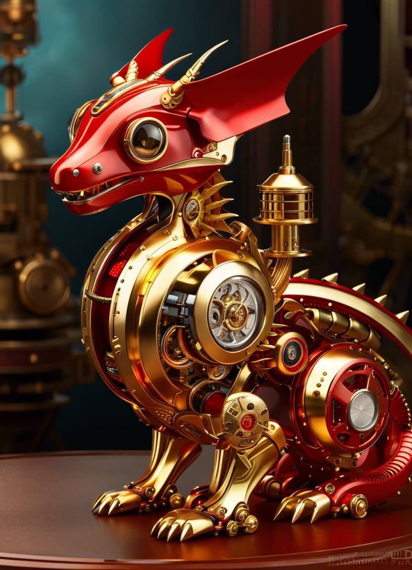 Dragonborn Pet Robot