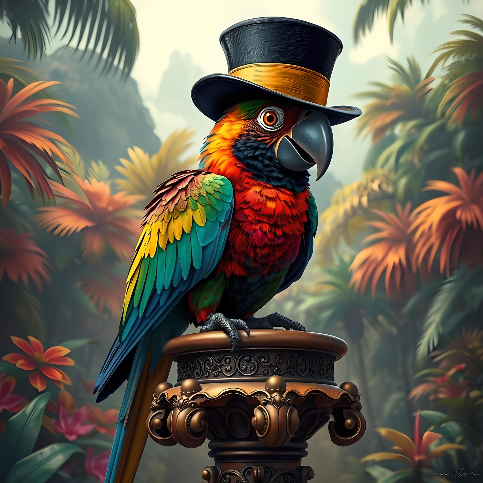 Debonair Parrot