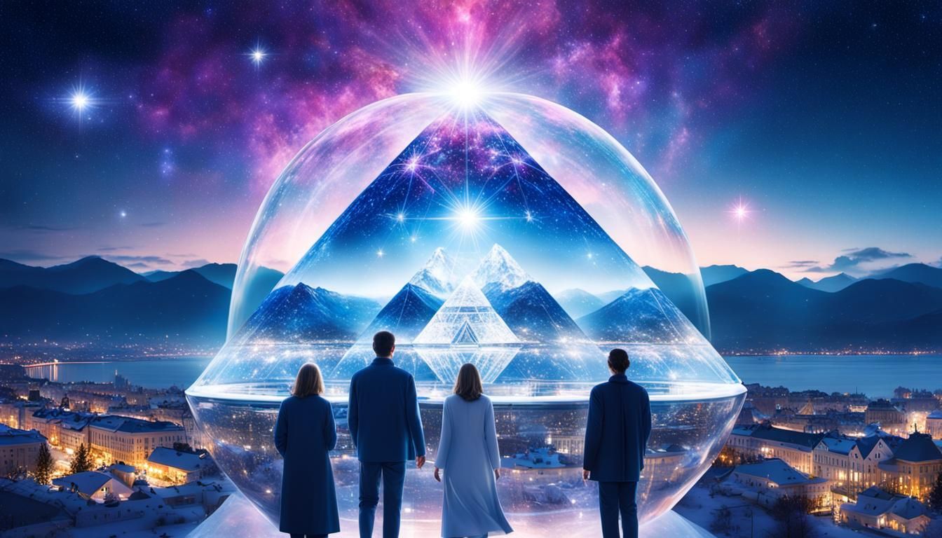 Arcturian Star Seeds in Ascending Sky Dome