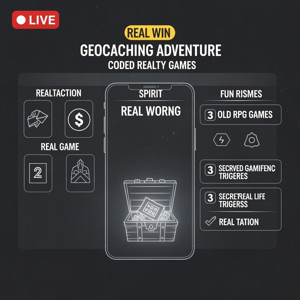 AI-Powered Geocaching Game Show: Win Real Money