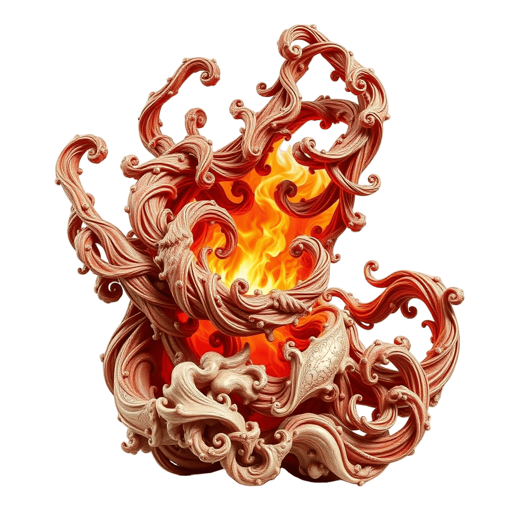 The Great Fire of London: Hyperrealistic Fractal Art