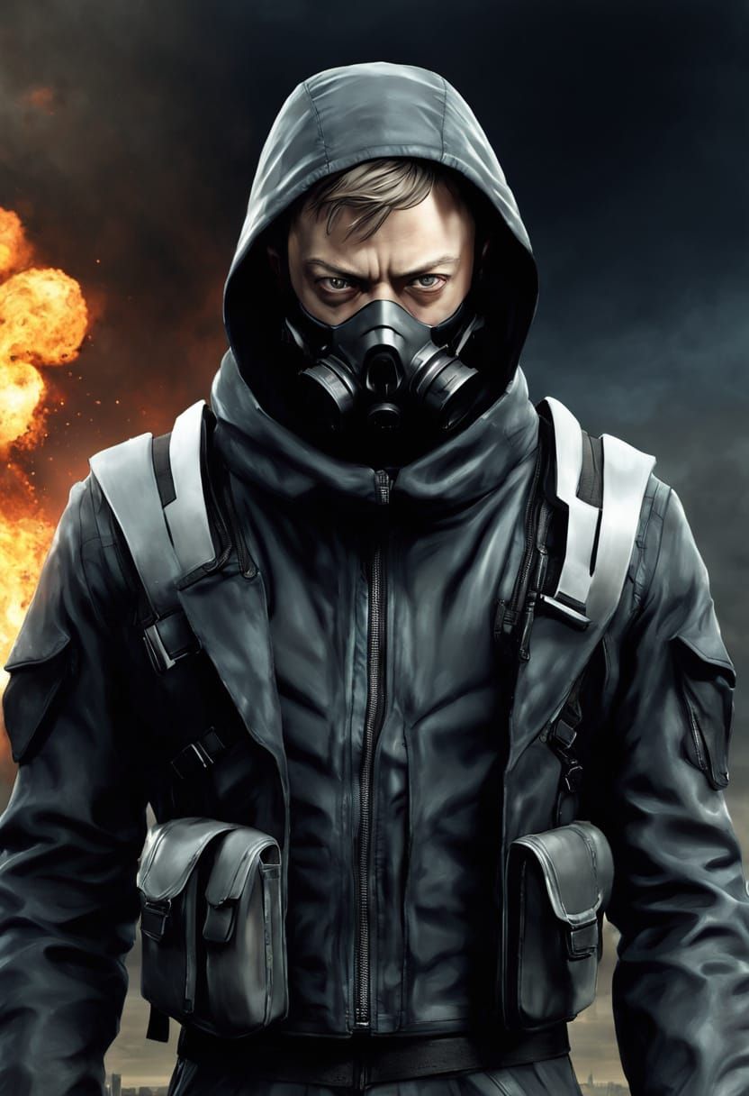 Dane DeHaan as Psycho Mantis from Metal Gear Solid in Cyberp...