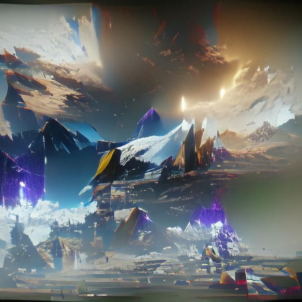 Destiny 2 Game Environment in 8K Resolution