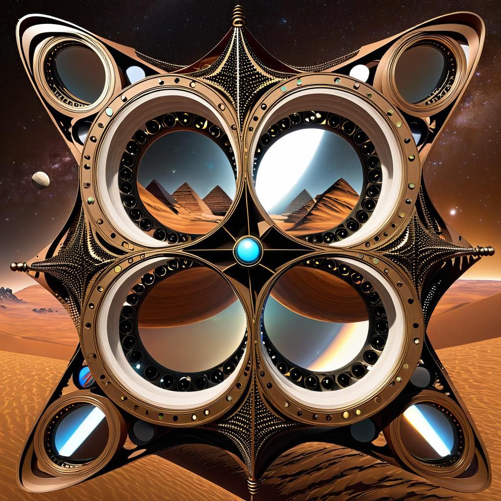 Intricate Infinite Forms: A Curiosity-Laden Creation