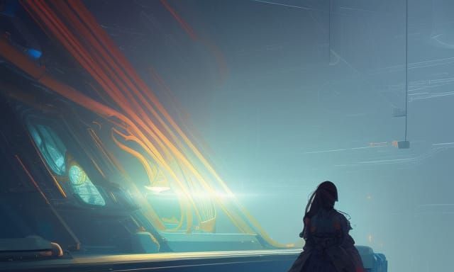 Futuristic Science Concept Art in Unreal Engine 5