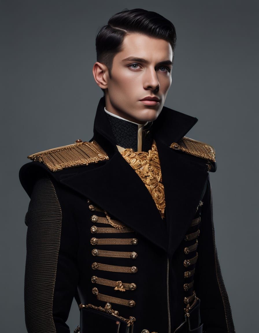 Digital Fashion Portrait of Transman