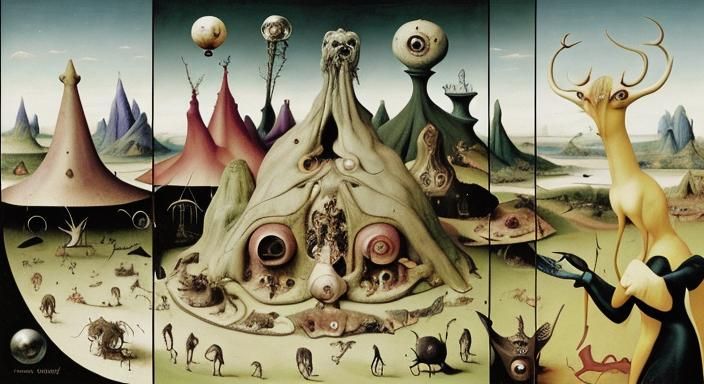 Bizarre Creatures Party in Post-Apocalyptic Wonderland