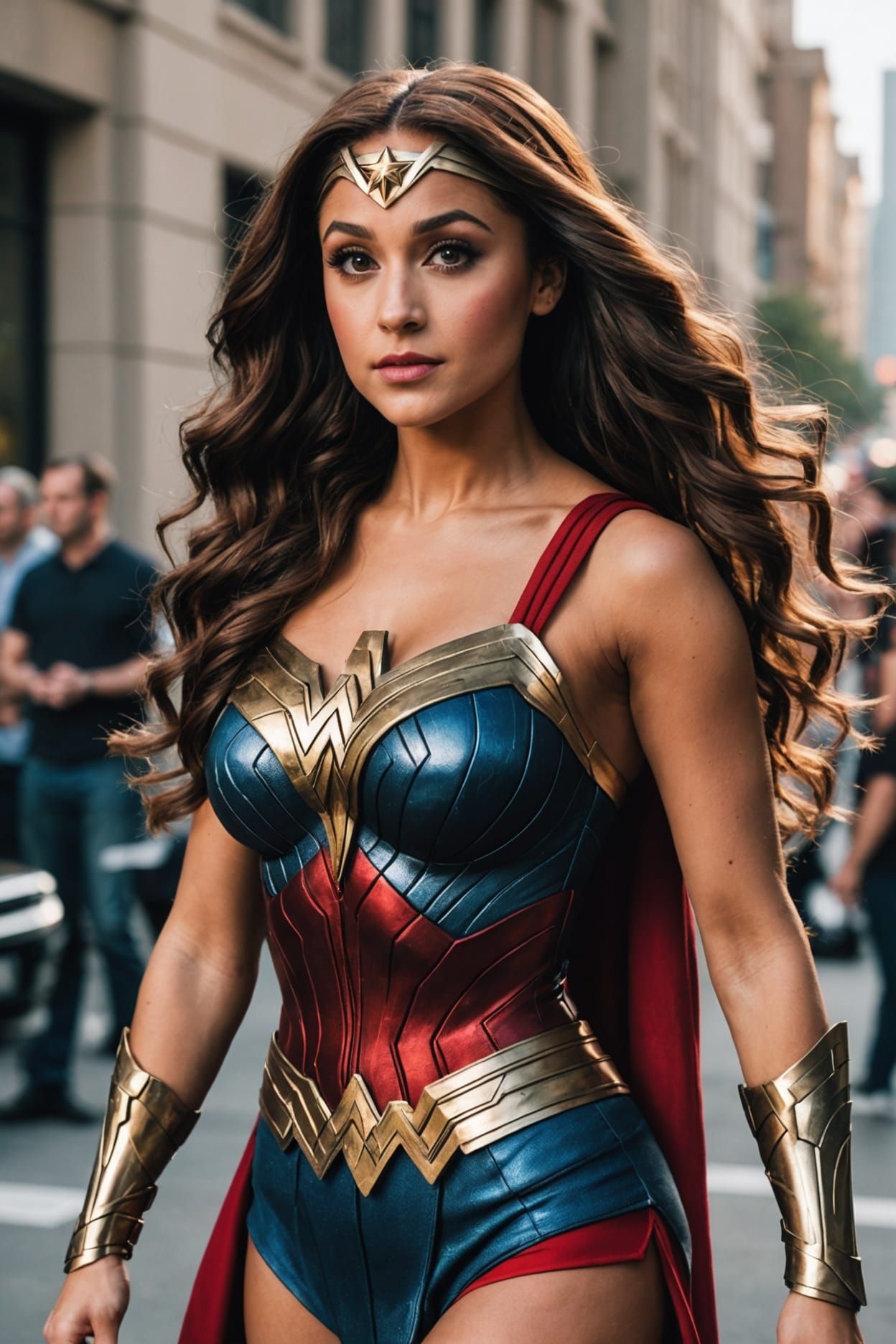Ariana Grande as Wonder Woman: Cinematic Superheroine