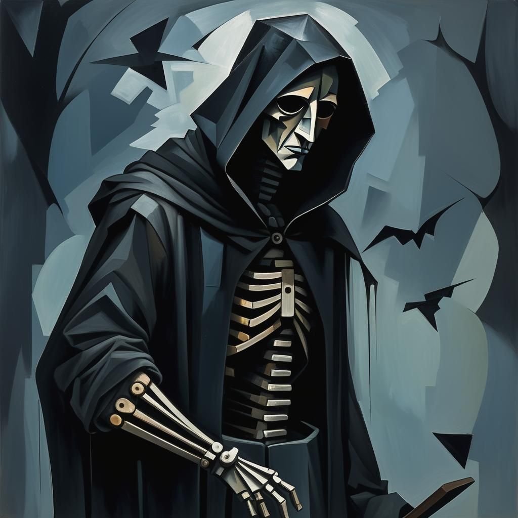 The Grim Cubist Reaper.