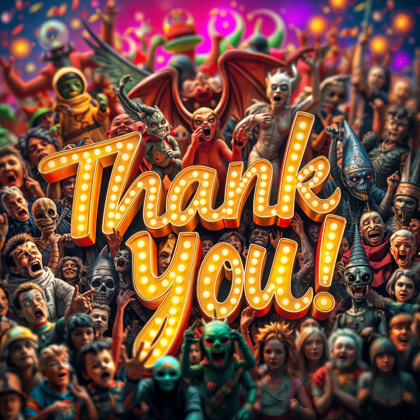 Eclectic Celebration in Whimsical Style