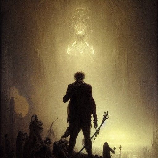 Ethical Nightmare: AI Art in Doré Style