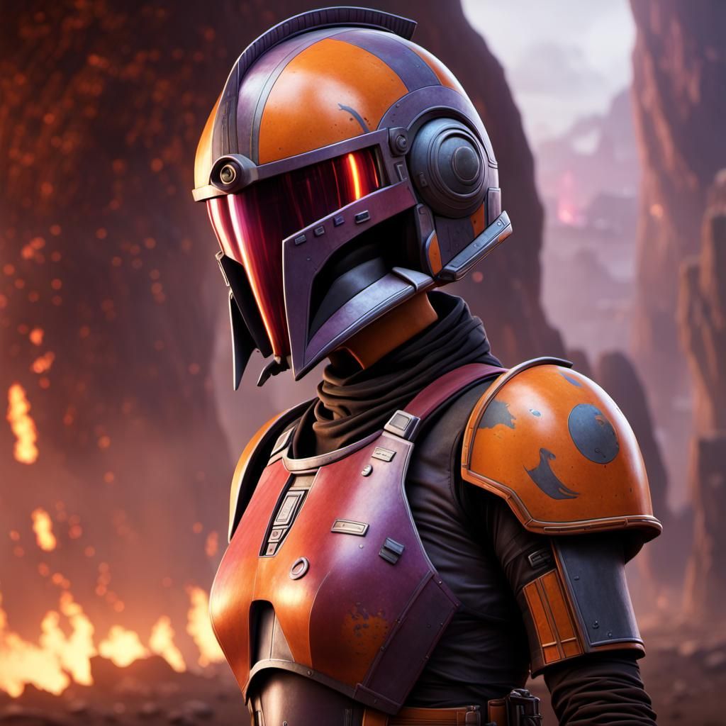 Sabine Wren: Epic Cinematic Digital Matte Painting