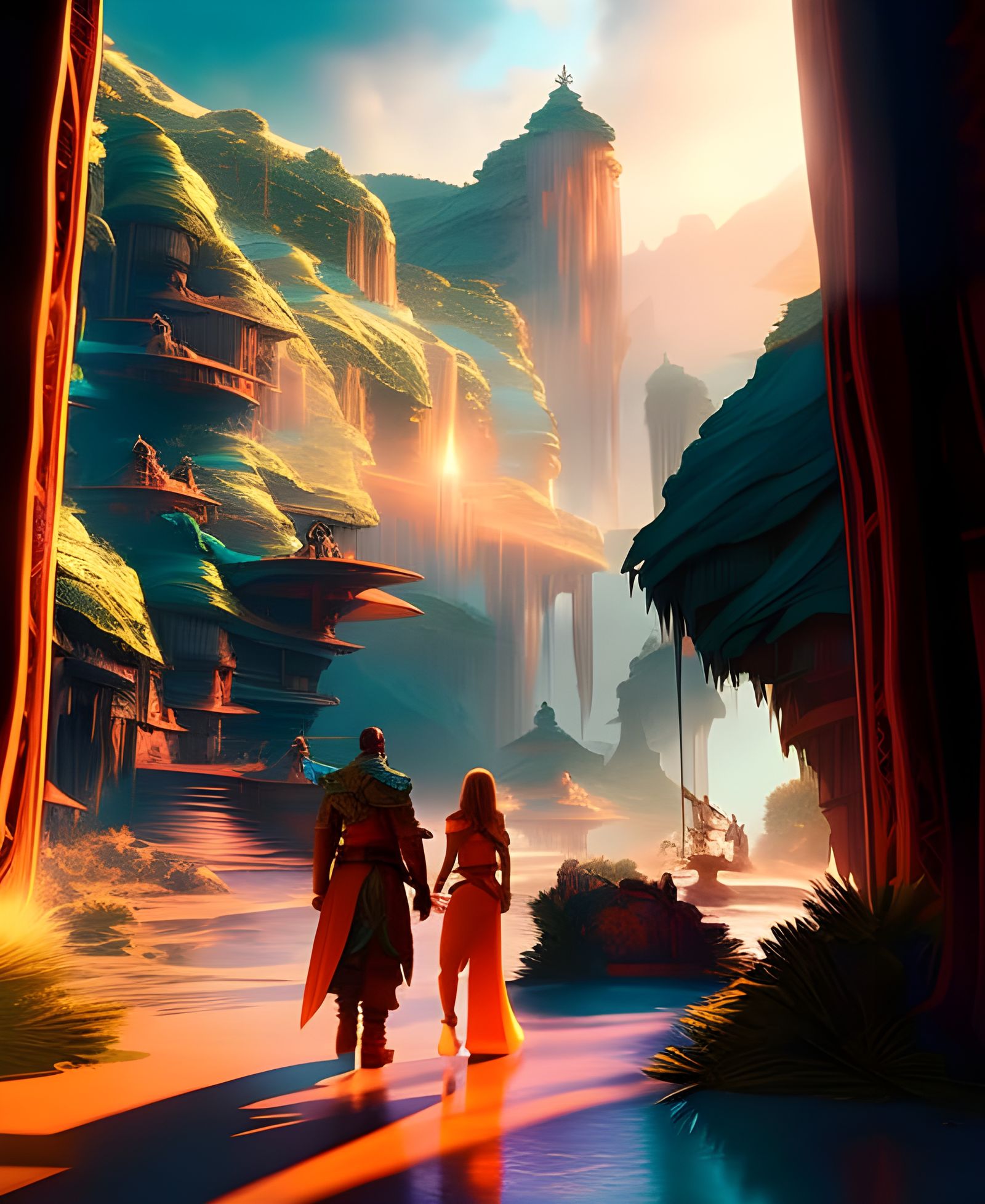 Entrance to Shangri La