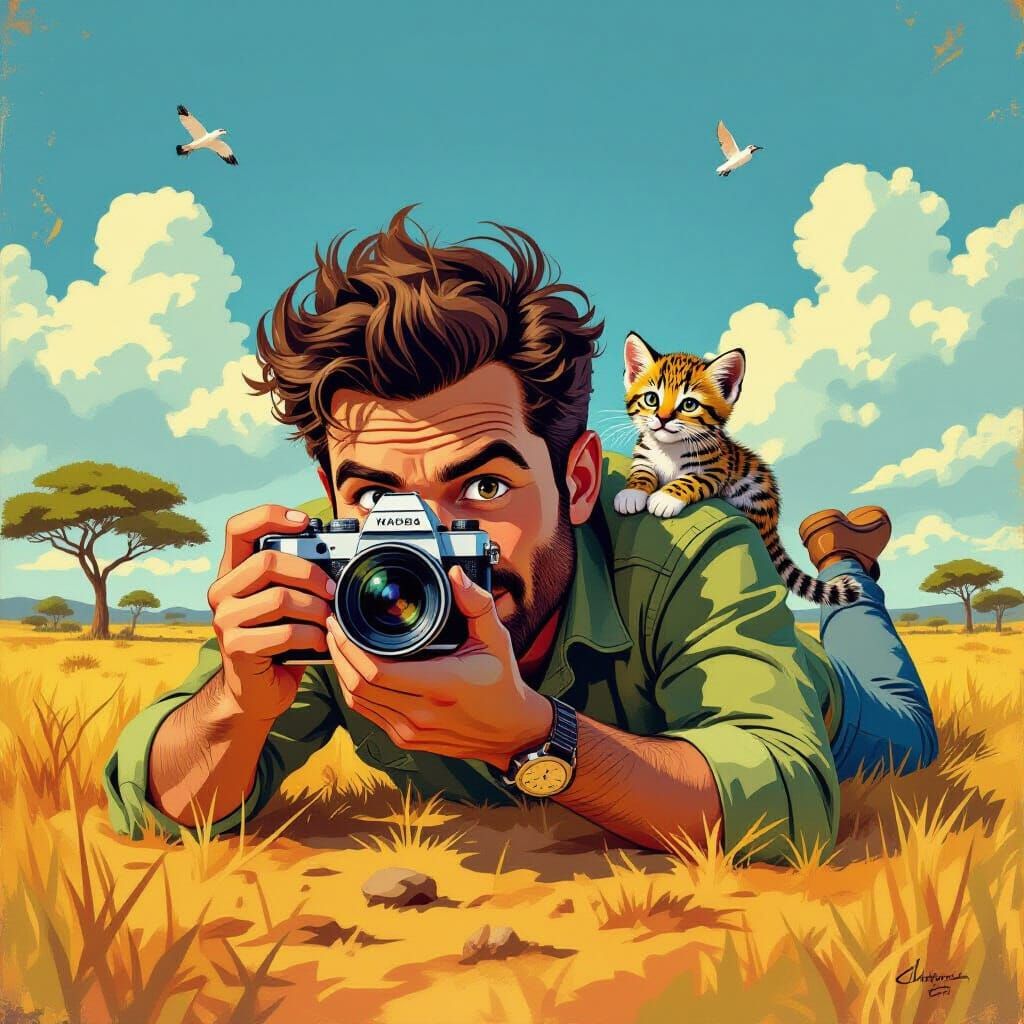 Whimsical Photographer Captures Wildlife in Sendak Style