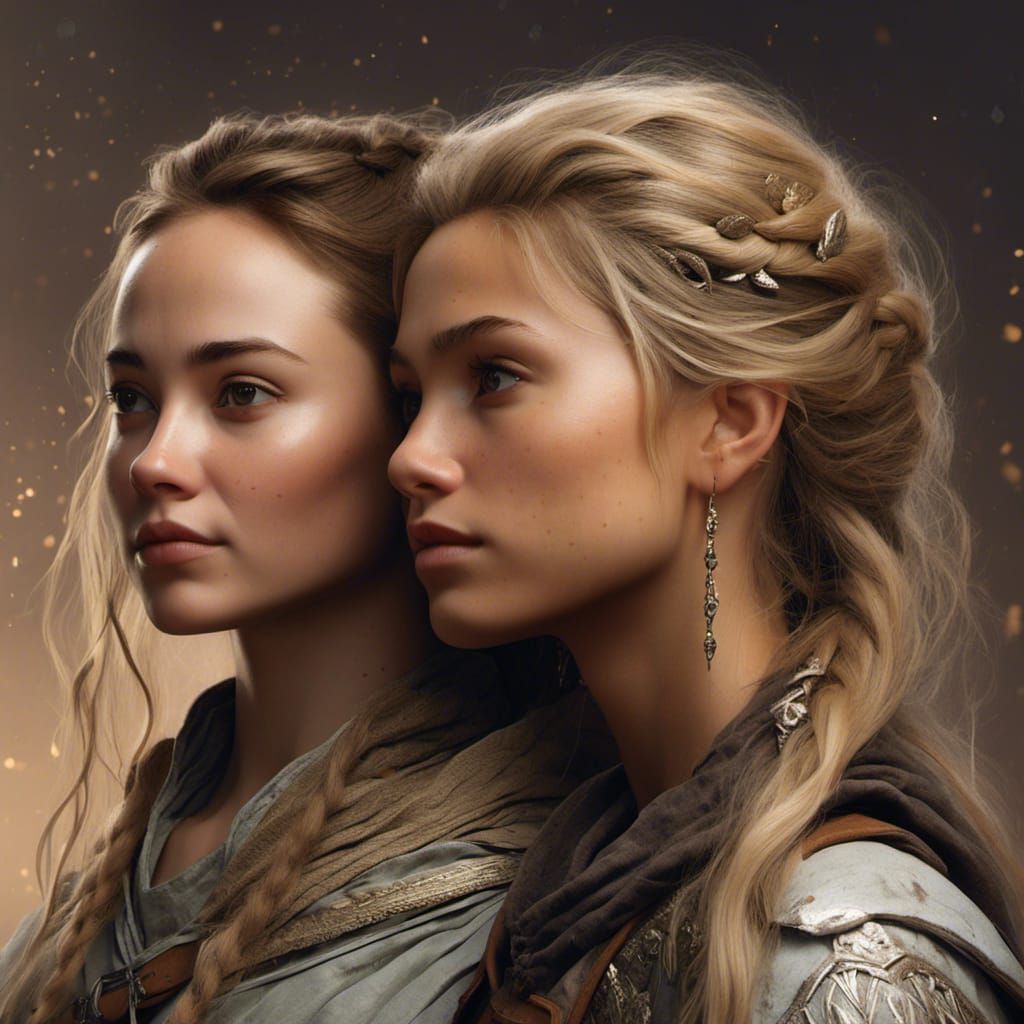 When sisters stand shoulder to shoulder, who stands a chance...