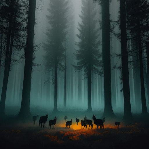 Mystical Beasts Unite in Cinematic Forest Realm