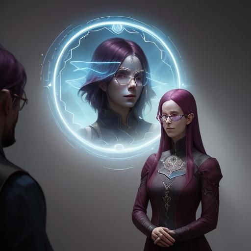 Seer of Light and Sylph of Time in Mirror World