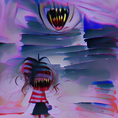 Surreal Nightmare Landscape