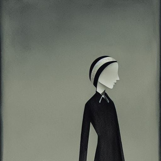 Melancholic Atmosphere of Waiting for Lost Love