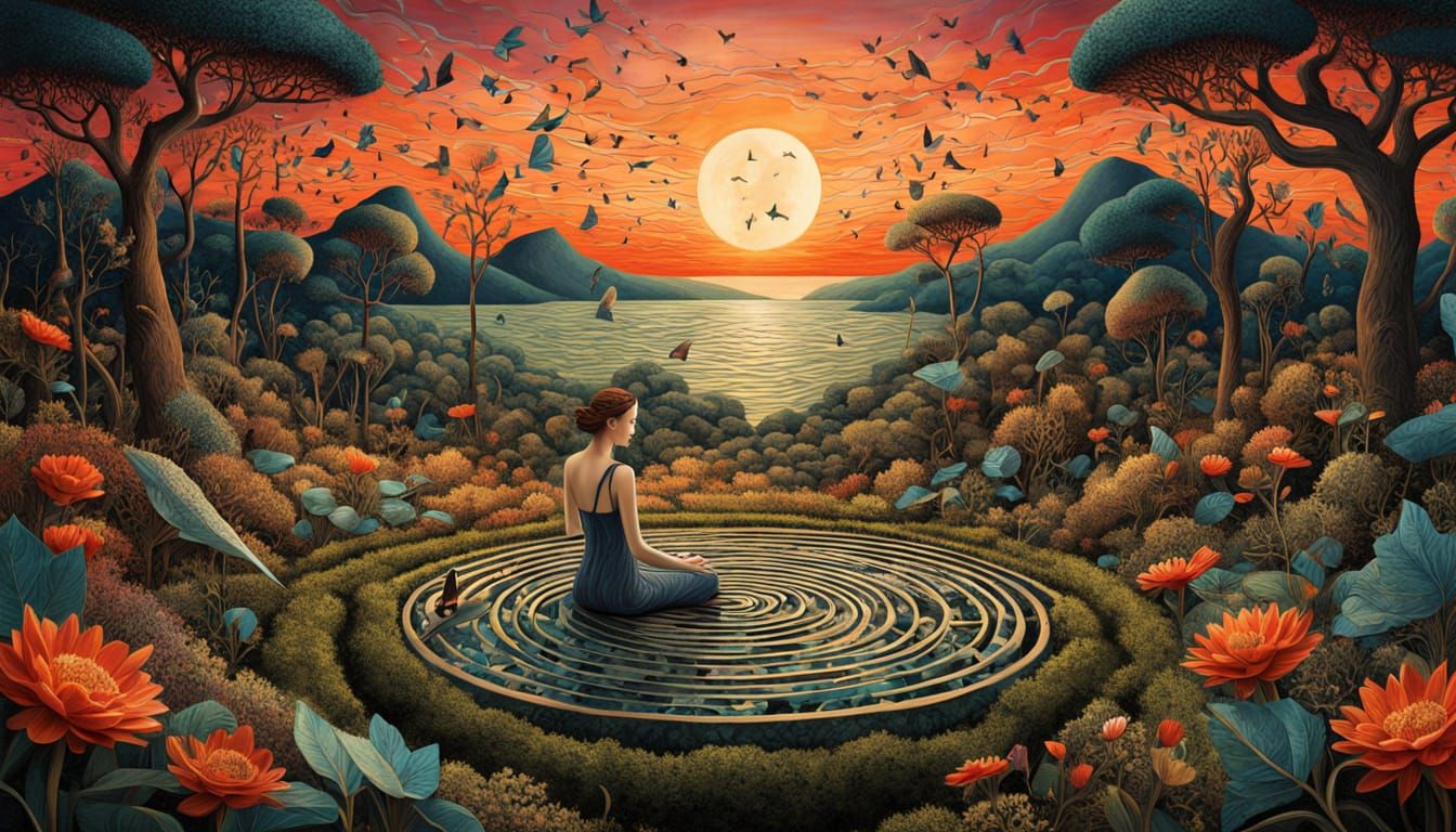 Shamanic Sculptor Unites Labyrinthine Mirrors with Folkloric...