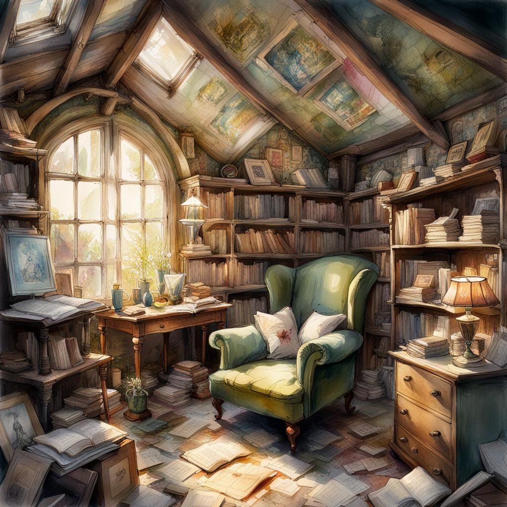 Morning In The Atticc Suite