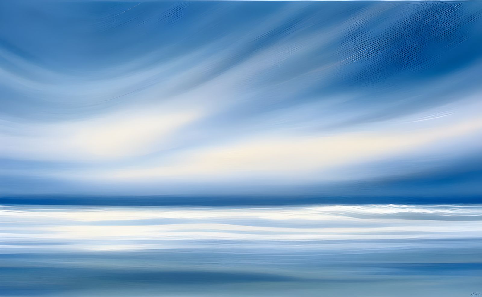 Dramatic Stormy Seascape in Hyperrealistic Style