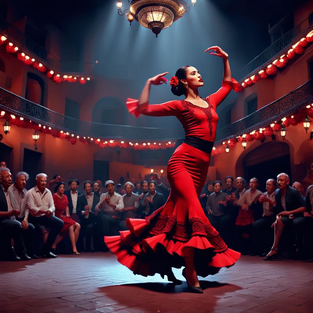 Spanish Flamenco Dancer