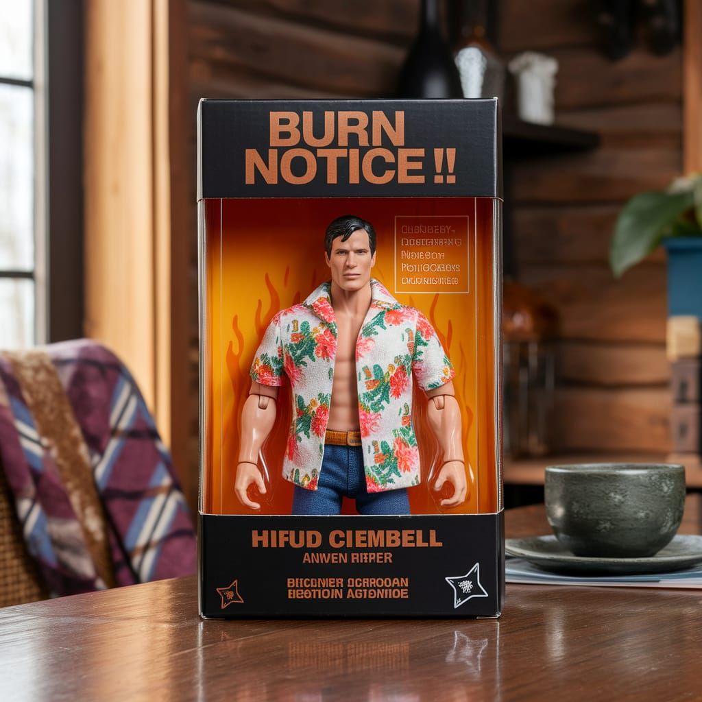 Bruce Campbell Action Figure in Hawaiian Shirt